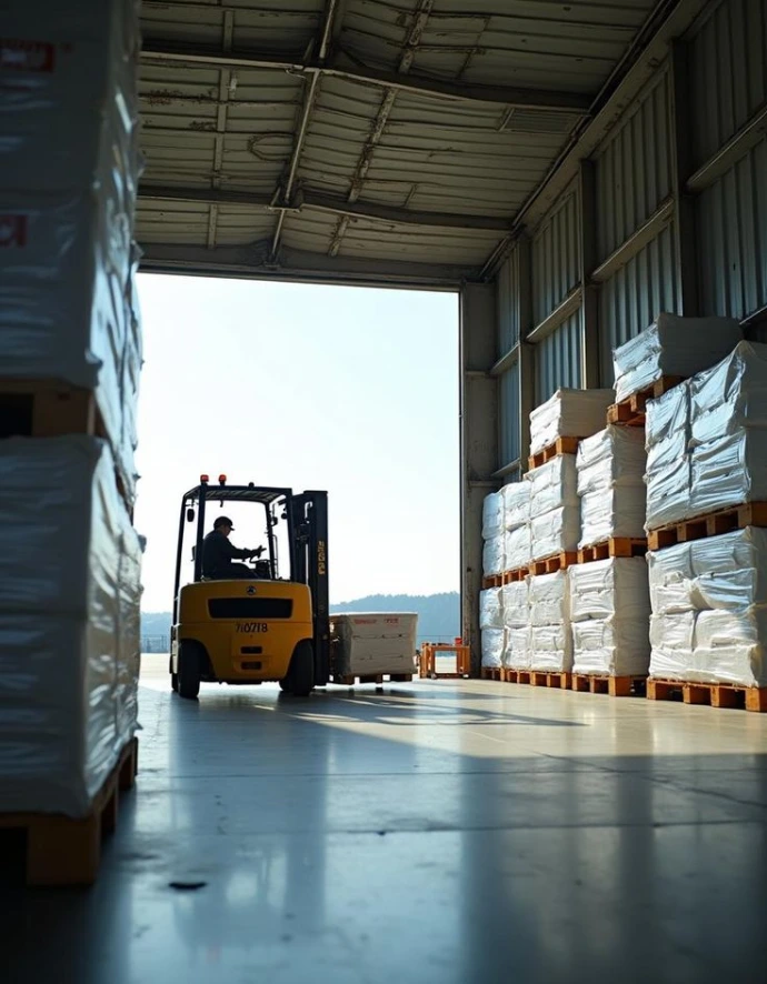 Suministro y stock de tableros de madera en el almacén de CarpiMarket